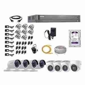 kit de 8 camaras hikvision