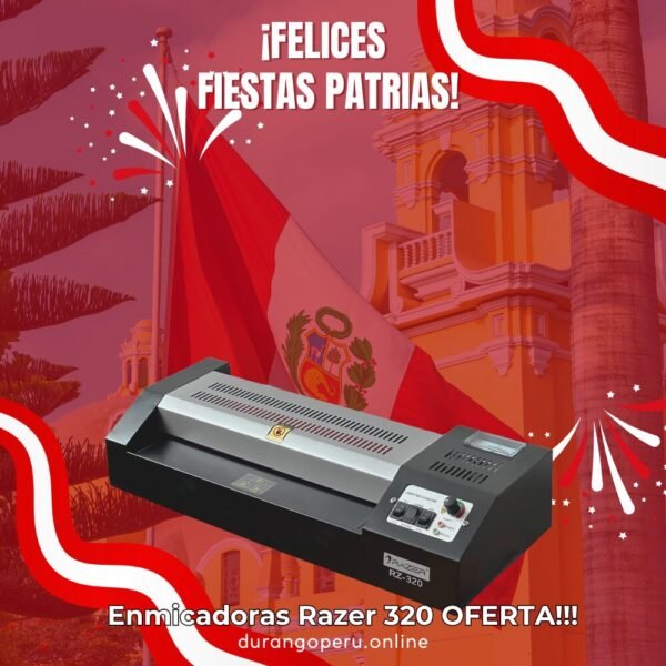 OFERTA DE ENMICADORAS POR FIESTAS PATRIAS